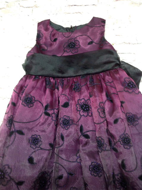 Rare Editions Girls Purple Dress