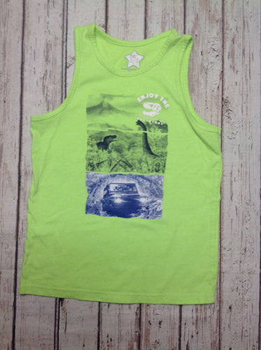 365 Kids Light Green Dinosaur Top