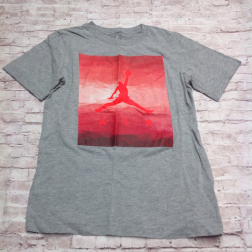 AIR JORDAN Gray Logo Top