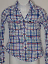 Abercrombie & Fitch Blue&Red Top