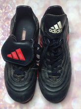 Adidas Black & Red Cleats Size 3.5