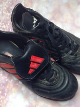 Adidas Black & Red Cleats Size 3.5