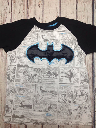 Batman Black & Blue Batman Top