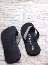 Black & Silver Sandals