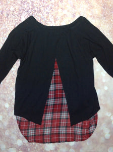 Bongo Black & Red Top