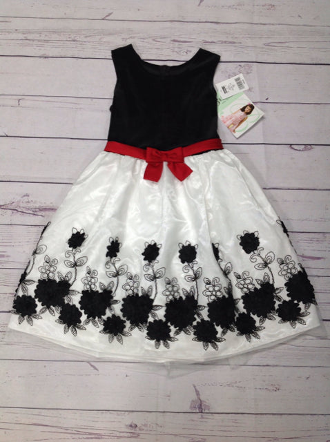 Bonnie Jean Black & White Dress