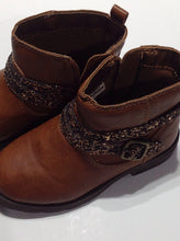 Carters Brown Glitter Boots