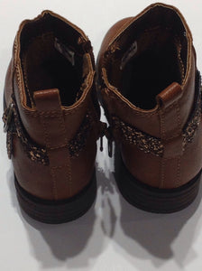 Carters Brown Glitter Boots