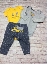 Carters Gray & Yellow 3 PC Outfit