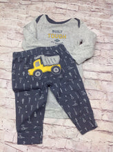 Carters Gray & Yellow 3 PC Outfit