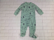 Carters Green Print Sleepwear