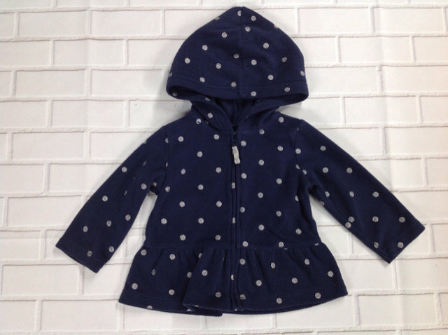 Carters Navy Print Top