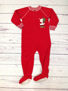 Carters Red Santa Pajamas