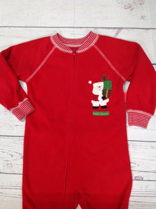 Carters Red Santa Pajamas