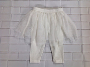 Carters White & Gold Pants