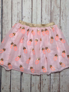 Cat & Jack Pink & Orange Skirt