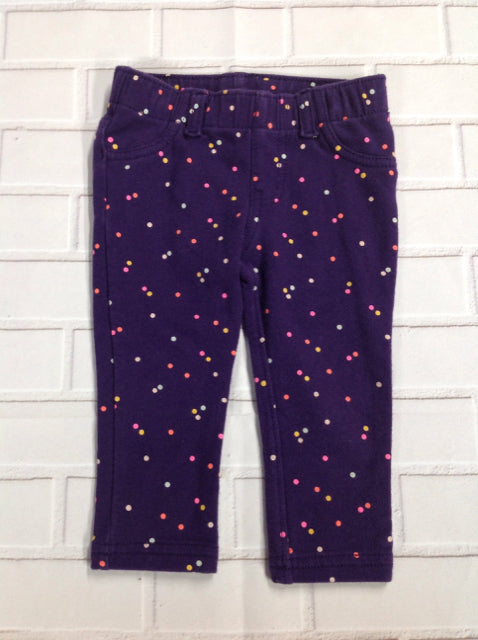 Cat & Jack Purple Print Pants