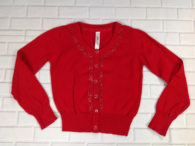 Cherokee Red Print Sweater