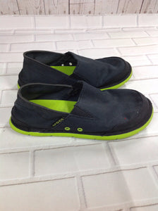 Crocs NAVY & GREEN Shoes