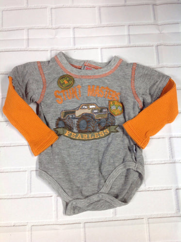 DDG SPORT Orange Monster Trucks Top