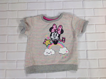 Disney Store GRAY PRINT Minnie Mouse Top