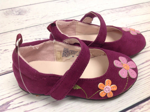 Faded Glory Purple Print Shoes