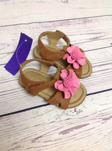 Genuine Kids Tan & Pink Sandals