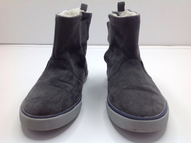 Gymboree DARK GRAY & CREAM Boots