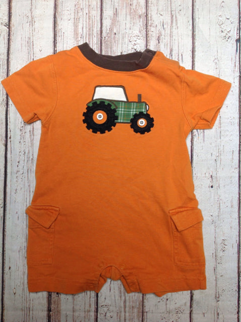 Gymboree ORANGE & BROWN One Piece