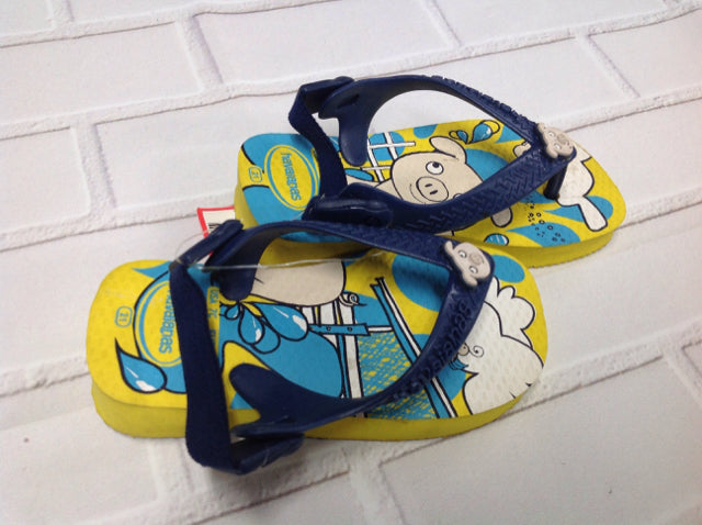 Havanna Co. BLUE & YELLOW Sandals