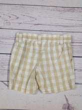 Koala Baby TAN & WHITE Checkered Shorts