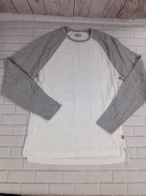 Levi's GRAY & WHITE Top