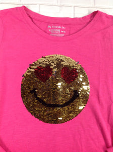 MEMBER'S MARK PINK PRINT Top