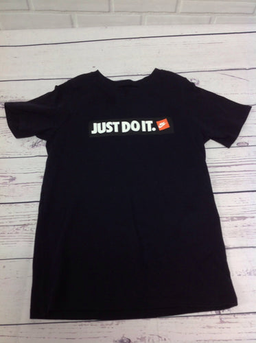 Nike Black Print Just Do It Top