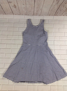 Old Navy Navy & White Dress