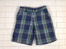 Oshkosh Blue & Green Plaid Shorts