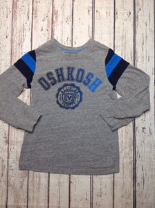 Oshkosh Gray & Blue Top