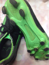 Puma Black & Green Cleats Size 3