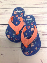 Reef Blue Print Sandals