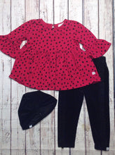 Rosie Pope Black & Fuschia 2 PC Outfit