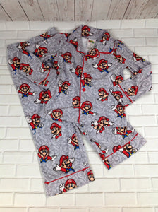 Mario pajamas size discount 6