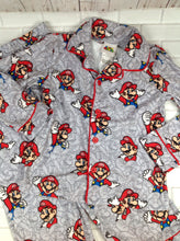 SUPER MARIO GRAY PRINT Super Mario Sleepwear