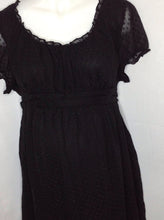 Size XL Motherhood Black Dots Dress