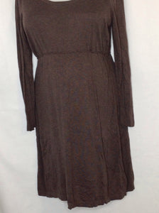 Size XL Motherhood Brown Dress