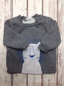 Sterling Baby Gray & Blue Top