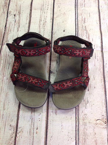 Teva Red & Black Sandals