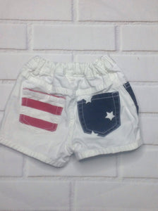 The Place RED, WHITE & BLUE STARS & STRIPES Shorts