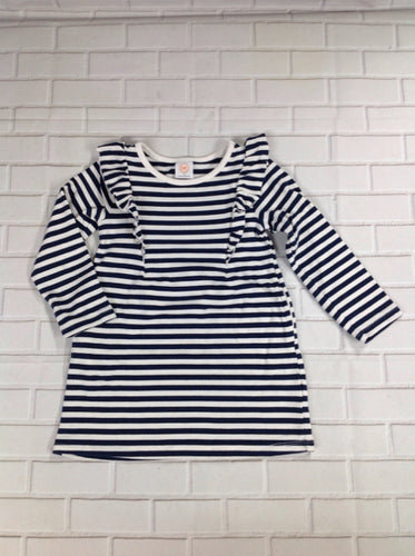 WonderKids Navy & White Stripe Dress