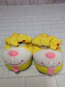 stompees Yellow Print Slippers